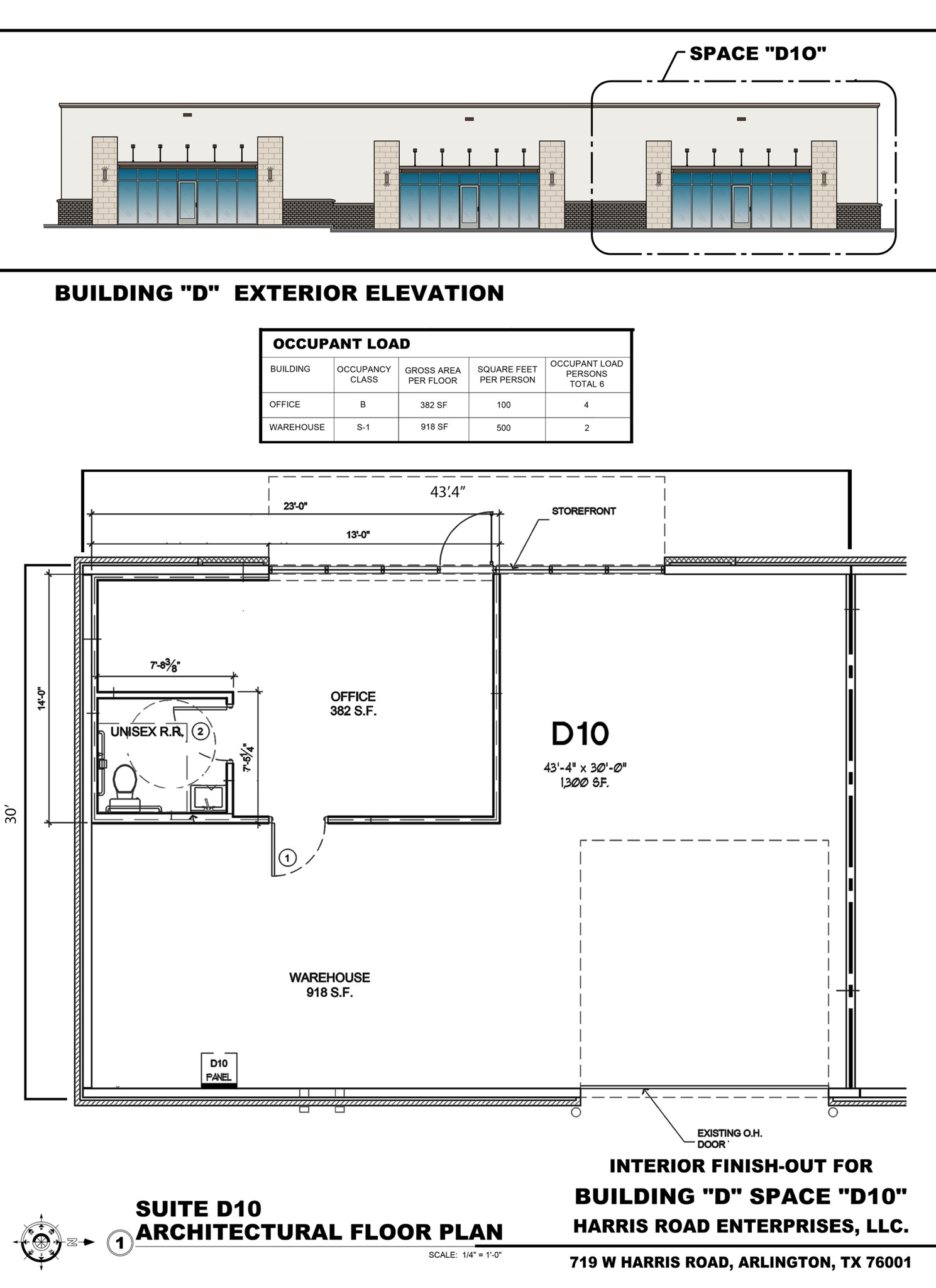 719 W Harris Rd, Arlington, TX à louer Plan de site– Image 1 sur 1