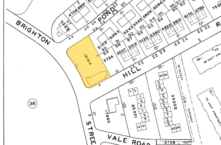 4 Hill Rd, Belmont, MA à louer - Plan cadastral – Image 2 sur 2