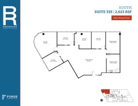 8200 Brookriver Dr, Dallas, TX à louer Plan d’étage– Image 1 sur 5