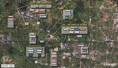 195 S Rand Rd, Lake Zurich, IL - Vue aérienne vue de carte - Image1