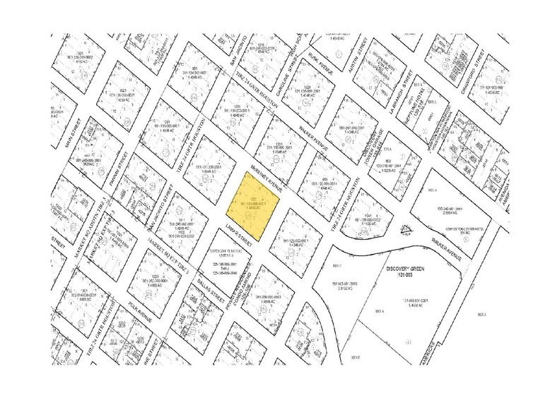 1301 McKinney St, Houston, TX à louer - Plan cadastral – Image 2 sur 26