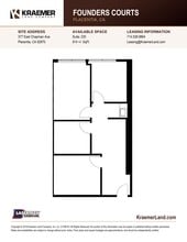 151 N Kraemer Blvd, Placentia, CA à louer Plan de site– Image 1 sur 1