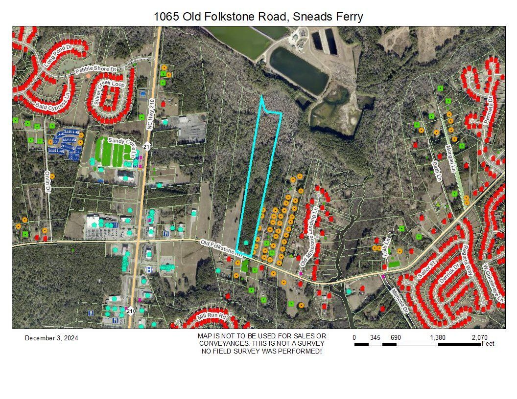 1065 Old Folkstone Rd, Sneads Ferry, NC à vendre Photo principale– Image 1 sur 2