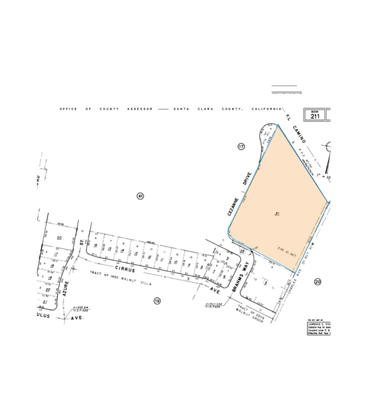 438-474 E El Camino Real, Sunnyvale, CA à louer - Plan cadastral – Image 2 sur 19
