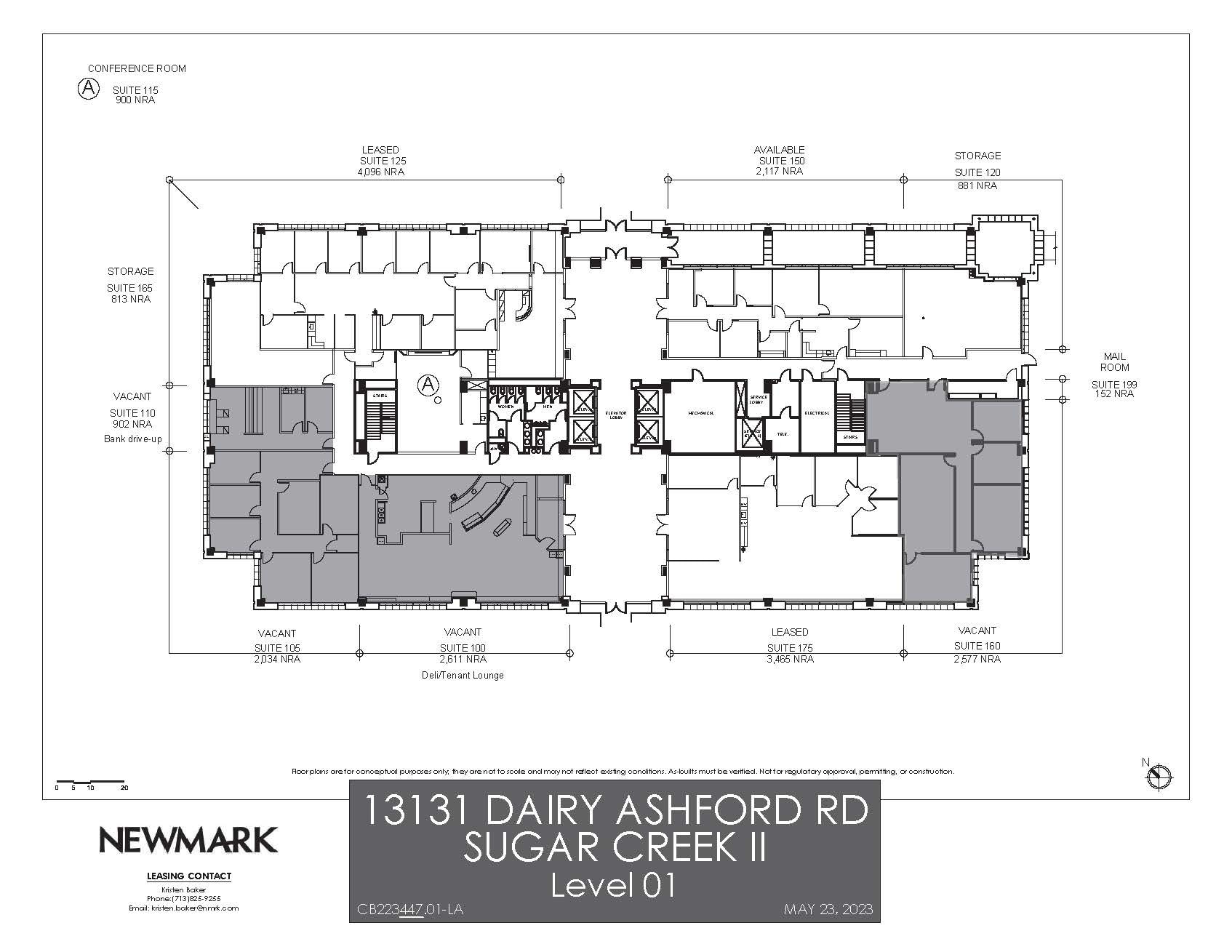 13131 Dairy Ashford Rd, Sugar Land, TX à louer Plan d’étage– Image 1 sur 1