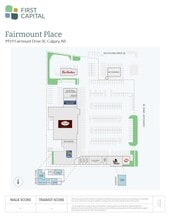 9919 Fairmount Dr SE, Calgary, AB à louer Plan de site– Image 1 sur 2