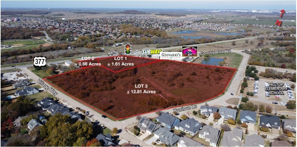 NEC US 377 & Village Way, Argyle, TX à vendre - Photo de l’immeuble – Image 2 sur 2