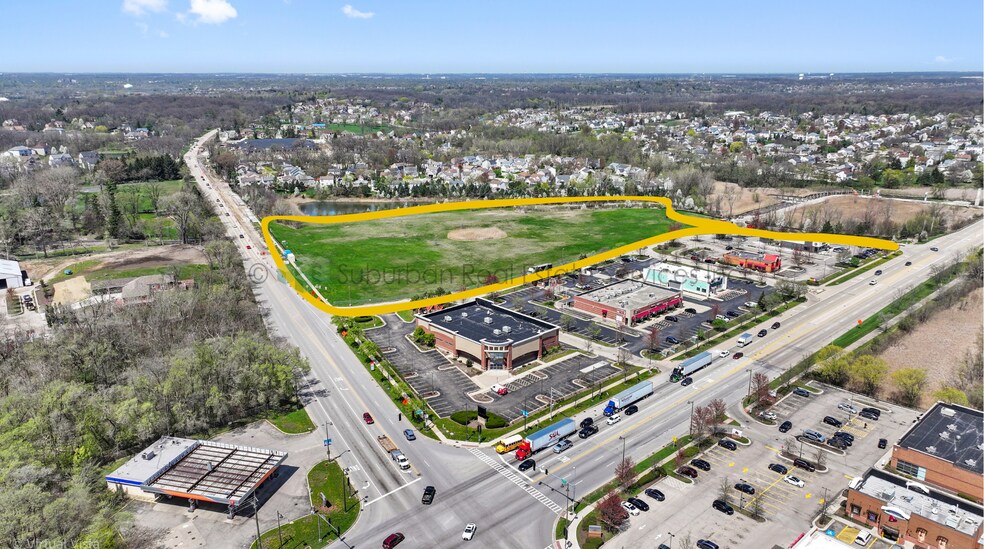 NWC of Route 59 & Irving Park Rd, Streamwood, IL à vendre - Aérien – Image 3 sur 8