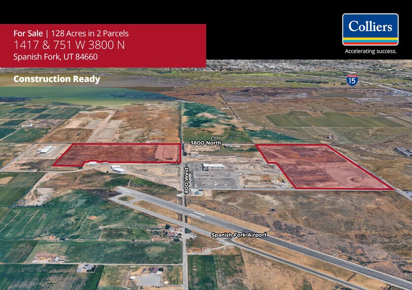 1417 & 751 W 3800 N, Spanish Fork, UT à vendre - Photo principale – Image 1 sur 1