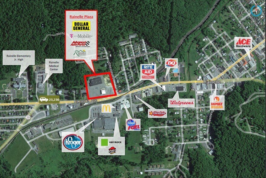 993 Kanawha Ave, Rainelle, WV à louer - Photo de l’immeuble – Image 2 sur 2