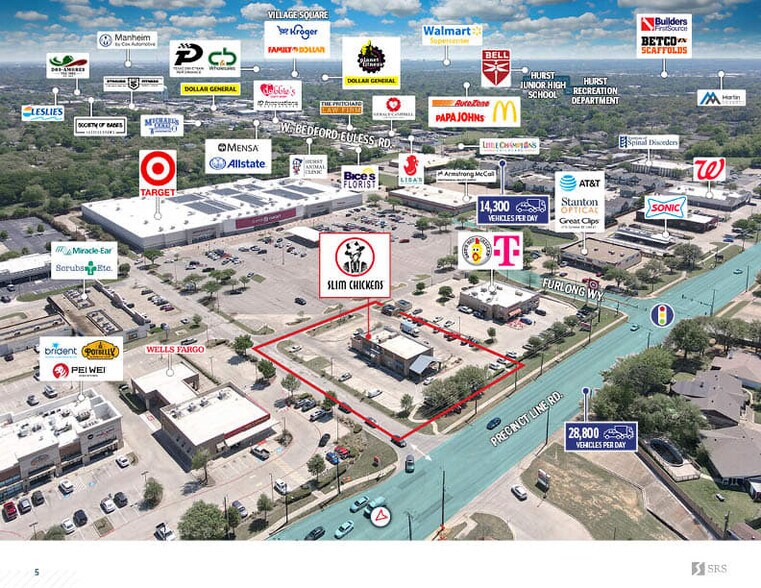 1420 Precinct Line Rd, Hurst, TX à vendre - Photo de l’immeuble – Image 3 sur 6