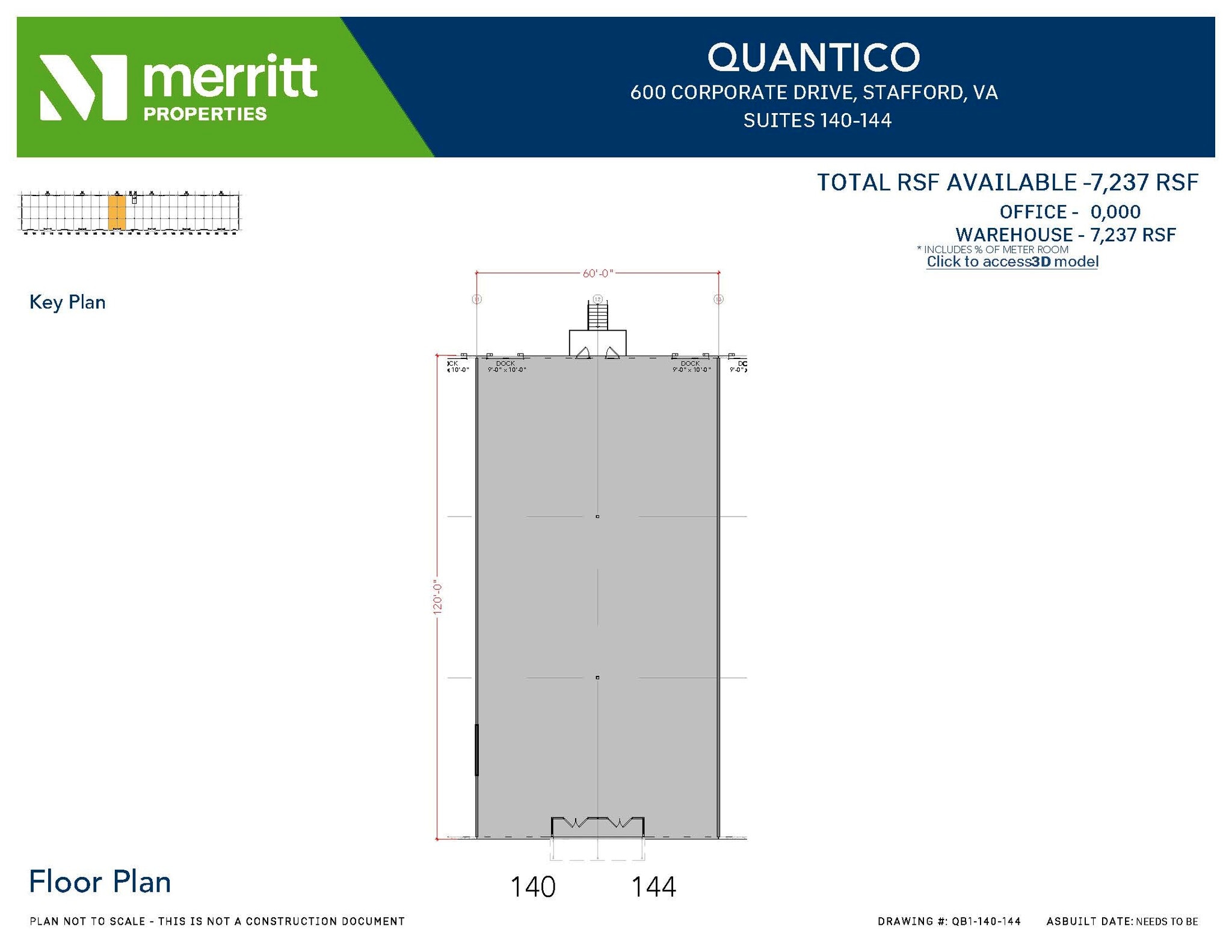 650 Corporate Dr, Stafford, VA à louer Plan d’étage– Image 1 sur 1