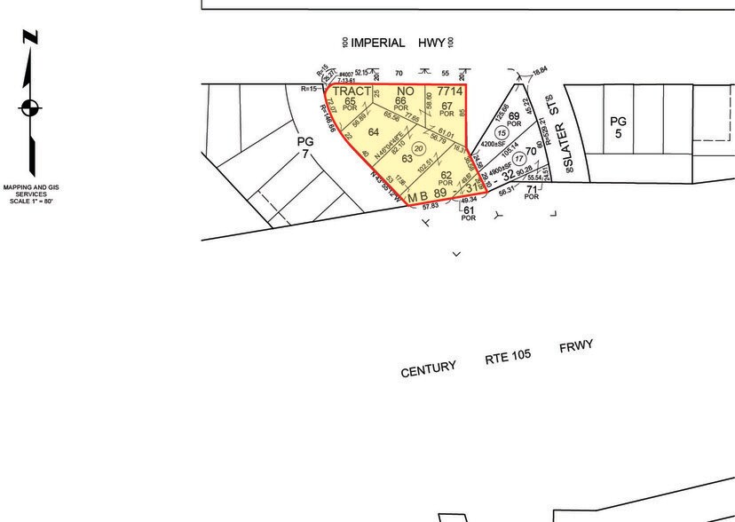 1290 E Imperial Hwy, Los Angeles, CA à vendre - Plan cadastral – Image 3 sur 4