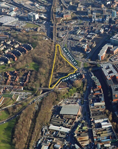 Chatham St, Sheffield à vendre - Aérien – Image 2 sur 4