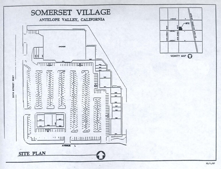 1915-1989 W Avenue L, Lancaster, CA à louer - Plan de site – Image 2 sur 40