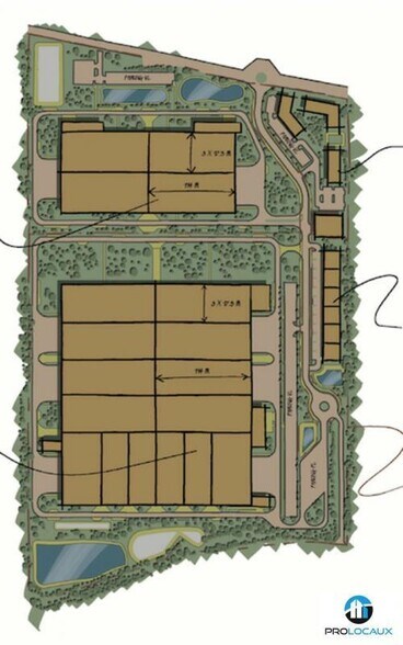 Industriel/Logistique dans Roye à louer - Plan de site – Image 3 sur 3