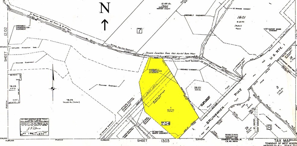 100 Nassau Park Blvd, Princeton, NJ à louer - Plan cadastral – Image 2 sur 16