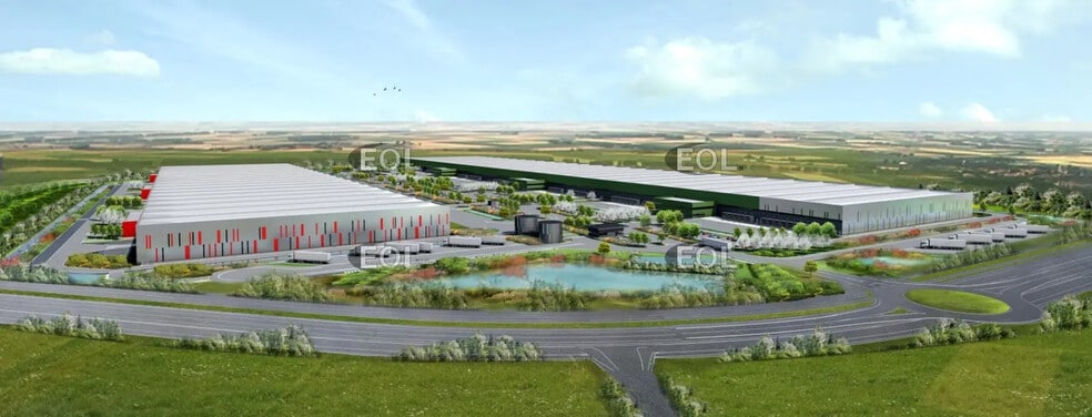 Industriel/Logistique dans Dourges à louer - Aérien – Image 1 sur 1