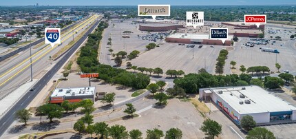8101 W I-40, Amarillo, TX - Vue aérienne vue de carte - Image1