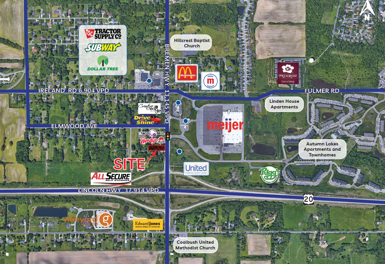 3707 Bremen Hwy, Mishawaka, IN à louer Photo principale– Image 1 sur 6