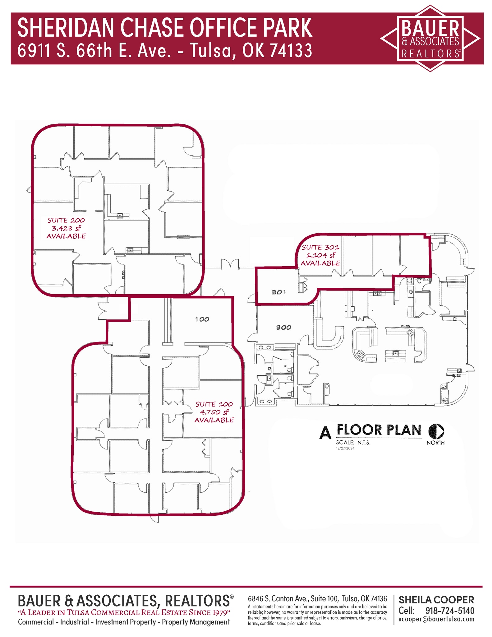6931 S 66th East Ave, Tulsa, OK à louer Plan de site– Image 1 sur 1