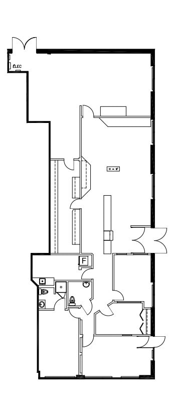1990 Rue Cyrille-Duquet, Québec, QC à louer Plan d’étage– Image 1 sur 1
