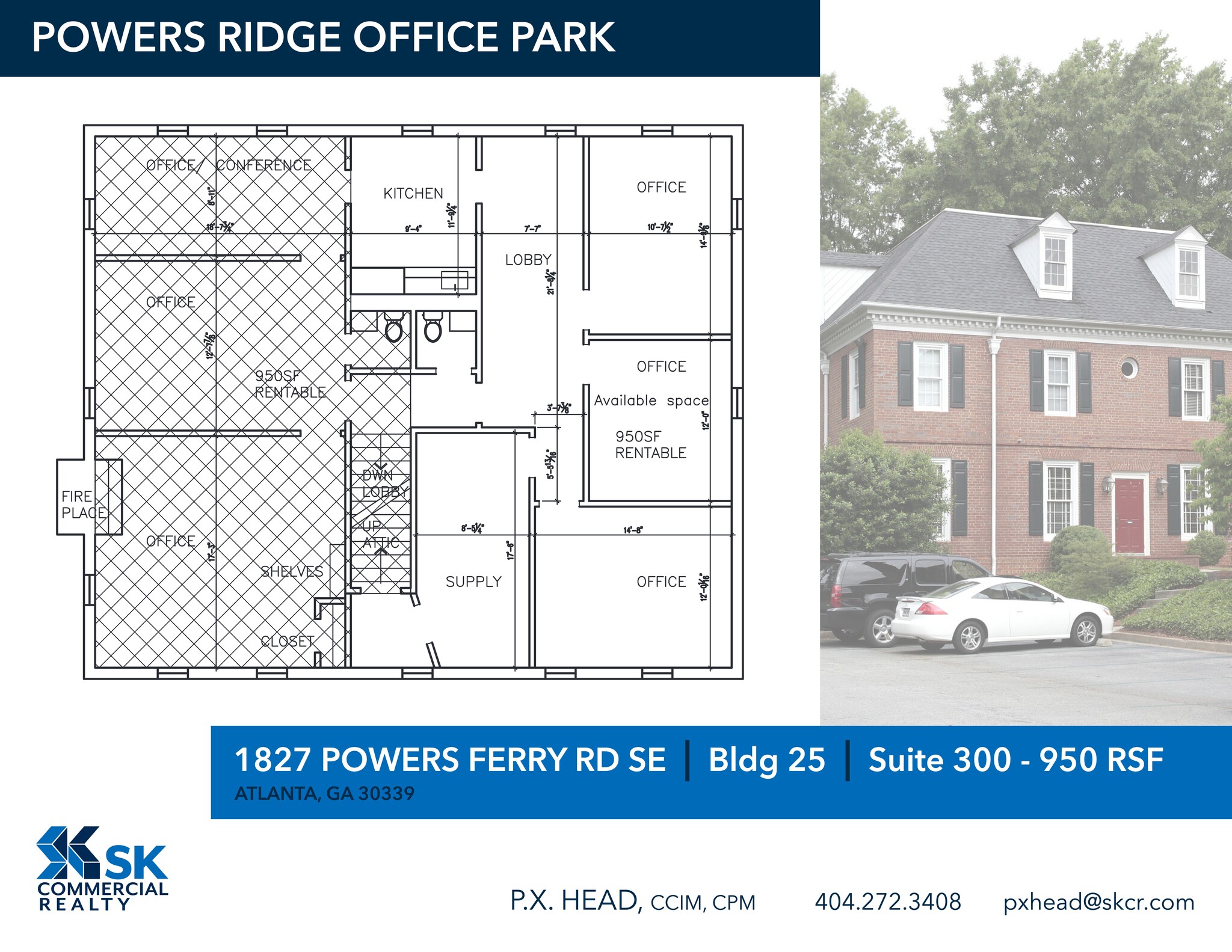 1827 Powers Ferry Rd SE, Atlanta, GA à louer Plan de site– Image 1 sur 1