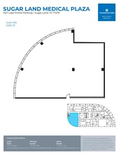 1327 Lake Pointe Pky, Sugar Land, TX à louer Plan d’étage– Image 2 sur 3