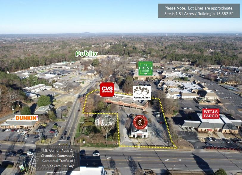 1610 Mt Vernon Rd, Atlanta, GA à vendre - Aérien – Image 2 sur 4