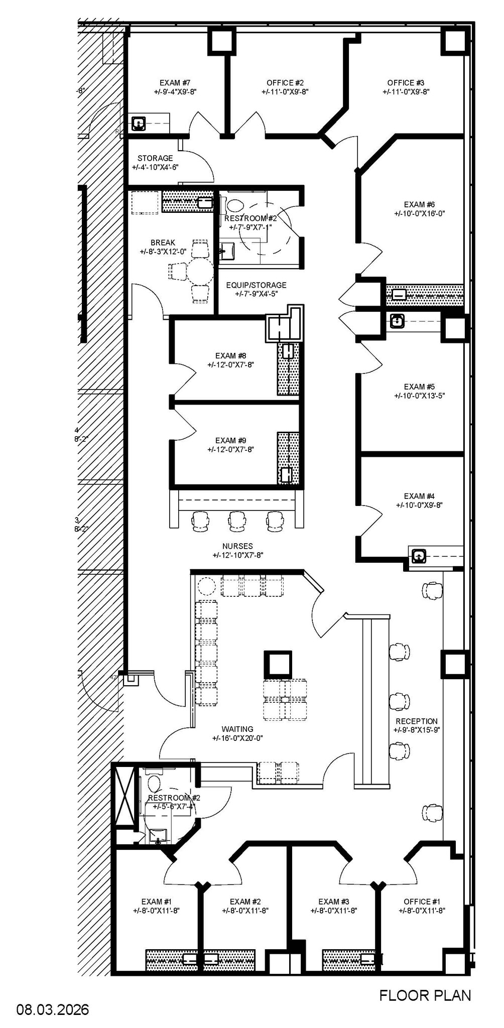 1400 Forest Glen Rd, Silver Spring, MD à louer Plan d’étage– Image 1 sur 2