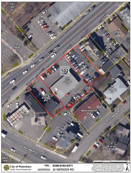 12, 24 & 28 Meriden Rd., Waterbury, CT portefeuille de 3 biens à vendre sur LoopNet.fr - Photo de l’immeuble – Image 3 sur 7