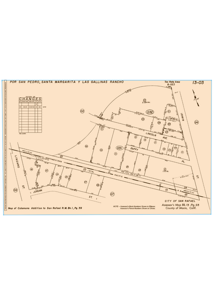 37 Duffy Pl, San Rafael, CA à vendre - Plan cadastral – Image 3 sur 3