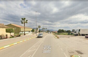 Puerto Lumbreras, MUR - Vue aérienne vue de carte