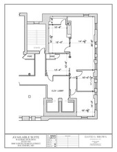1800 N Charles St, Baltimore, MD à louer Plan d’étage– Image 1 sur 1