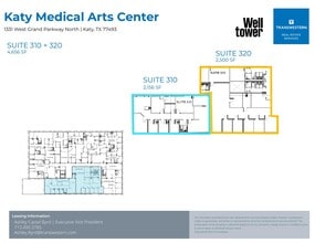 1331 W Grand Pky N, Katy, TX à louer Plan d’étage– Image 2 sur 2