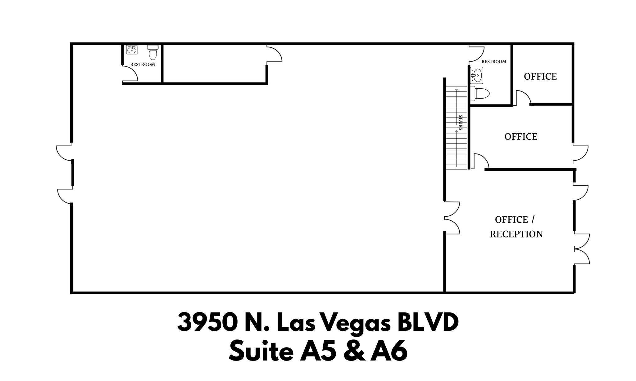 3970 Las Vegas Blvd N, Las Vegas, NV à louer Plan d’étage– Image 1 sur 1