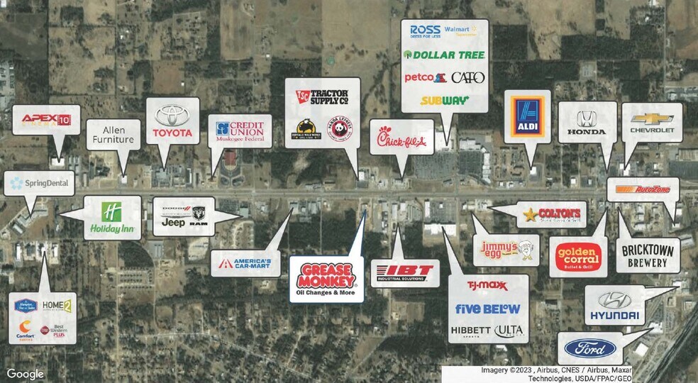 1107-1111 W Shawnee St, Muskogee, OK à vendre - Photo de l’immeuble – Image 2 sur 58