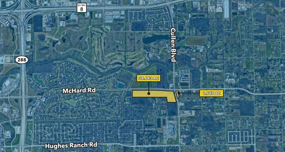 SWC & SEC McHard & Cullen Parkway, Pearland, TX à vendre - Photo de l’immeuble – Image 1 sur 1