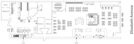 1609 Elizabeth Ave, Charlotte, NC à louer Plan d’étage– Image 1 sur 1