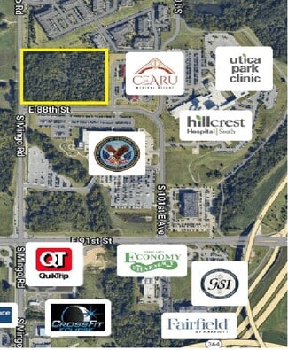 Plus de détails pour NEC 88th and Mingo Rd, Tulsa, OK - Terrain à vendre