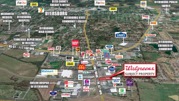2615 Lake Rd, Dyersburg, TN à vendre - Photo de l’immeuble – Image 2 sur 3