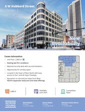 6 W Hubbard St, Chicago, IL à louer Photo intérieure– Image 1 sur 1