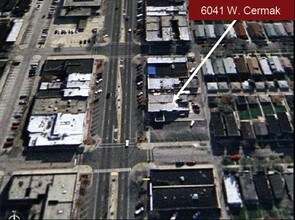 6041 W Cermak Rd, Cicero, IL - VUE AÉRIENNE  vue de carte