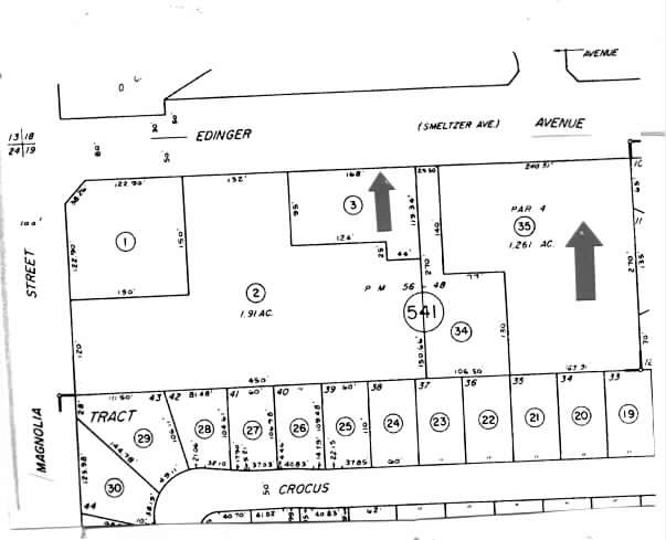 9064 Edinger Ave, Santa Ana, CA à louer - Plan cadastral – Image 2 sur 3
