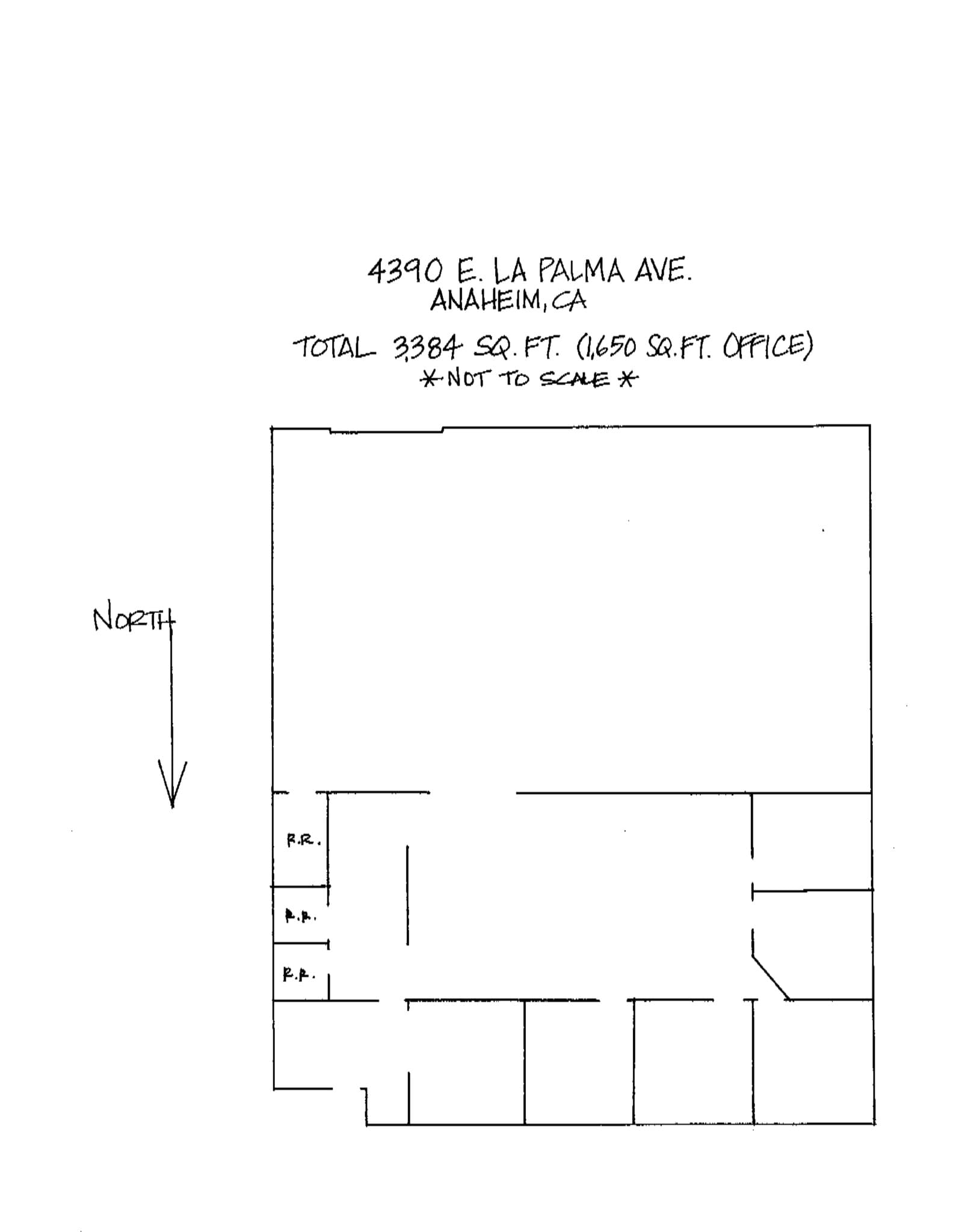 4390-4404 E La Palma Ave, Anaheim, CA à louer Plan de site– Image 1 sur 1