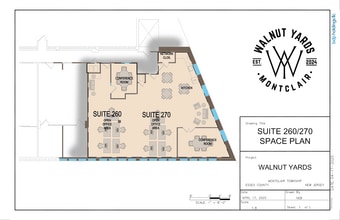 7 Oak Pl, Montclair, NJ à louer Plan d’étage– Image 2 sur 3