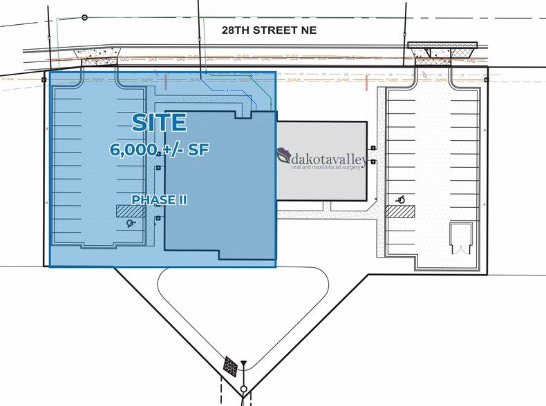 155 28th St NE, Owatonna, MN à louer - Plan de site – Image 2 sur 2