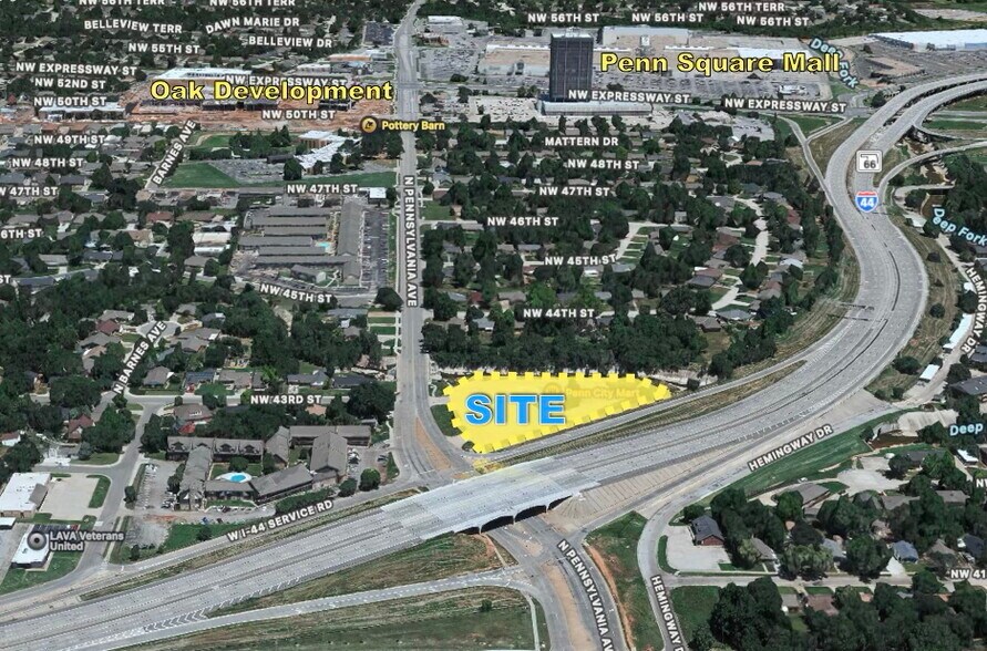 4200 N Pennsylvania Ave, Oklahoma City, OK à vendre - Aérien – Image 1 sur 2