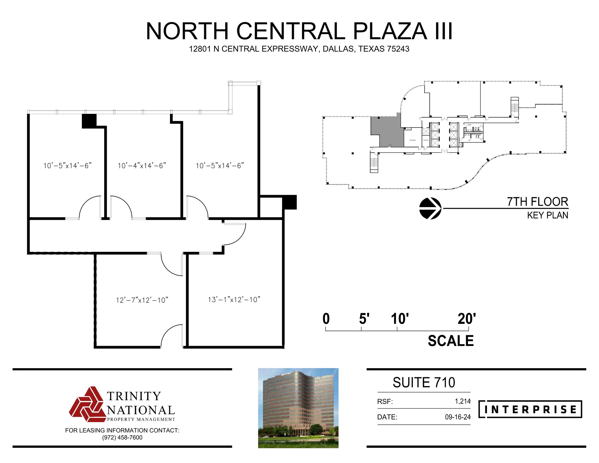 12801 N Central Expy, Dallas, TX à louer Plan de site– Image 1 sur 2
