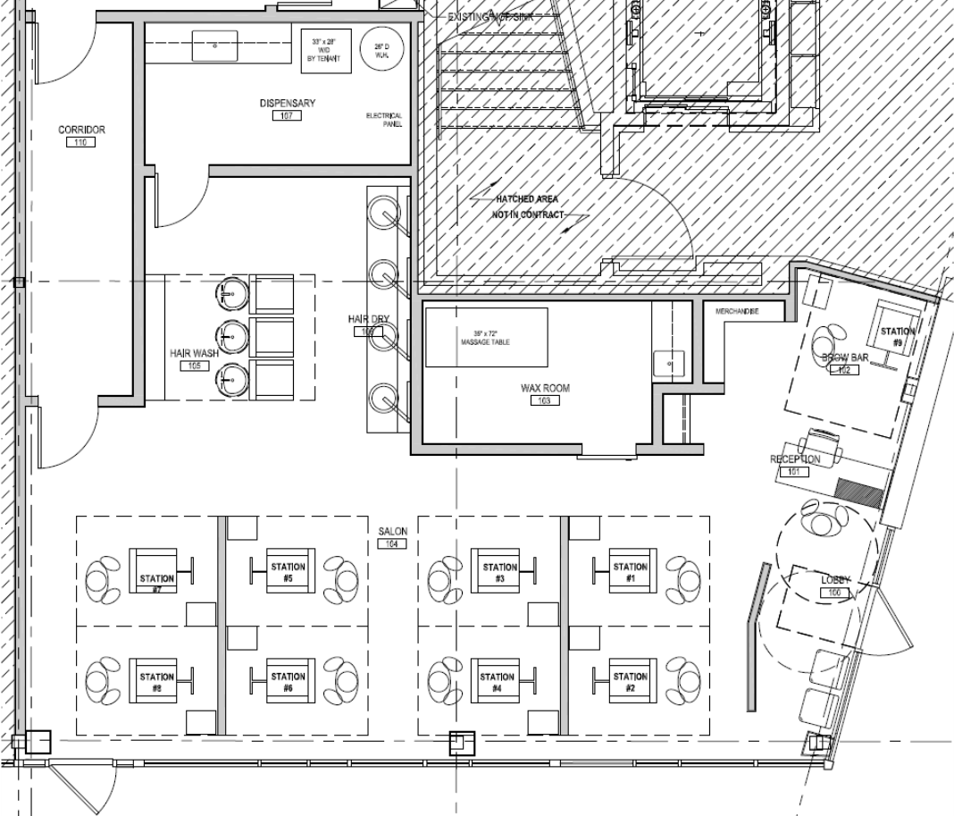 11601 Euclid Ave, Cleveland, OH à louer Plan d’étage– Image 1 sur 1